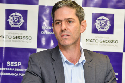 Secretário afastado da Sesp Rogers Elizandro Jarbas