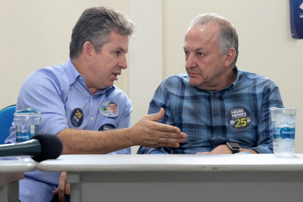 Otaviano Pivetta e Mauro Mendes 22-08-2018