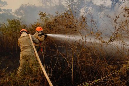 Bombeiros - incendio Pantanal